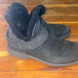 Black UGG Sheep Lined Boots